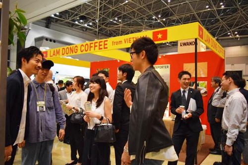 林同省在日本市场推介阿拉比卡咖啡 - ảnh 1