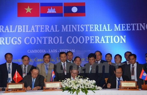 越老柬三国合作禁毒第十六次部长级会议发表联合声明 - ảnh 1