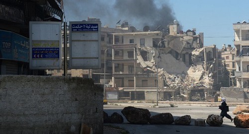 叙利亚：阿勒颇遭猛烈轰炸 - ảnh 1