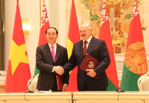 越南-白俄罗斯发表联合声明 - ảnh 1