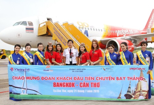 越南芹苴至泰国曼谷首条直达航线正式开通 - ảnh 1