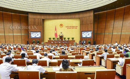 越南国会继续讨论经济社会发展情况 - ảnh 1