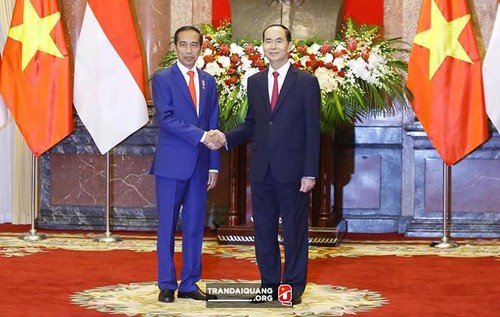 越南和印度尼西亚就加强战略伙伴关系发表联合声明 - ảnh 1