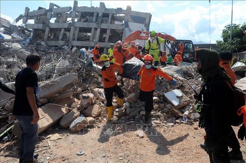 印尼地震海啸：与时间赛跑救助遇险者   - ảnh 1
