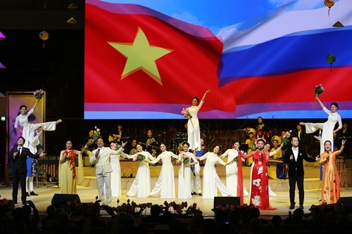 阮春福总理和梅德韦杰夫总理出席越南俄罗斯年和俄罗斯越南年开幕式 - ảnh 1