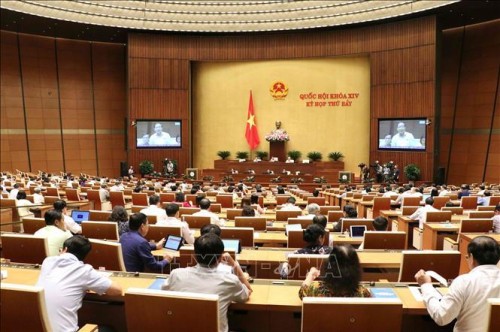 越南第14届国会第7次会议进入第三周 - ảnh 1