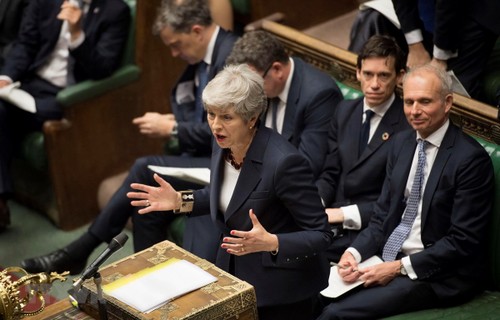 英脱欧：特蕾莎·梅首相对该国多位大臣不参加投票表示失望 - ảnh 1