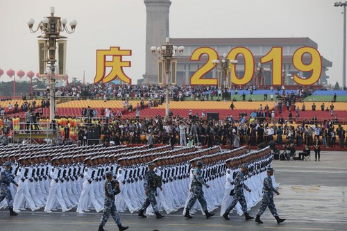 中国举行国庆70周年纪念大会 - ảnh 1