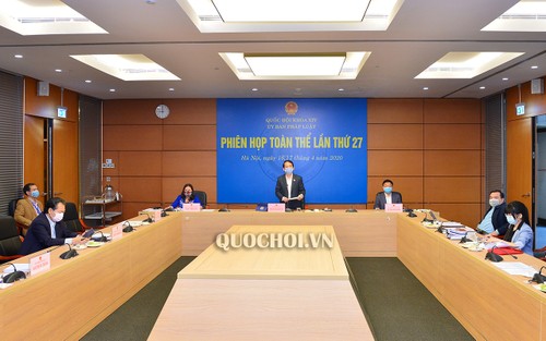 越南国会法律委员会第27次会议举行全体会议 - ảnh 1