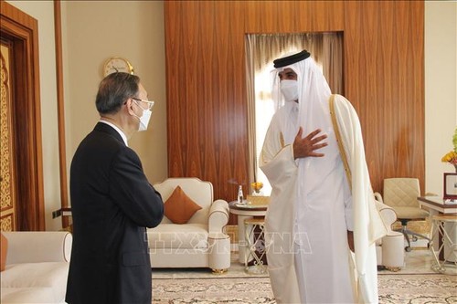 中国和卡塔尔致力于加强战略伙伴关系 - ảnh 1