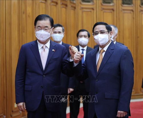 越南希望韩国帮助提供新冠肺炎疫苗 - ảnh 1