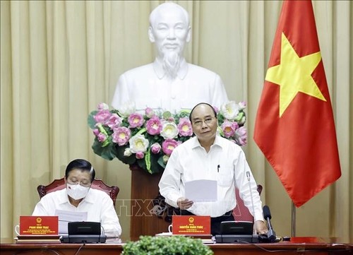 越南国家主席阮春福：对法治国家的研究要进一步升级 - ảnh 1