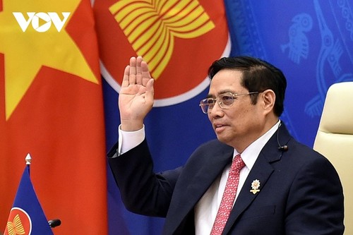 越南政府总理范明政：促进对话、加强交流、维护和平稳定环境、共促发展 - ảnh 1