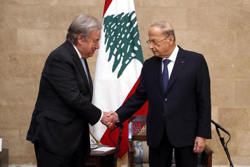 联合国呼吁支持黎巴嫩克服危机 - ảnh 1
