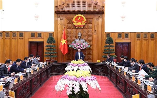 越南政府总理范明政：以基层为基础，努力履行越南在COP26上做出的承诺 - ảnh 1