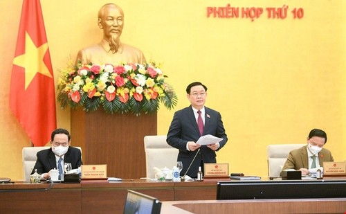 越南国会常委会向十五届国会首批最高监督专题提供意见 - ảnh 1