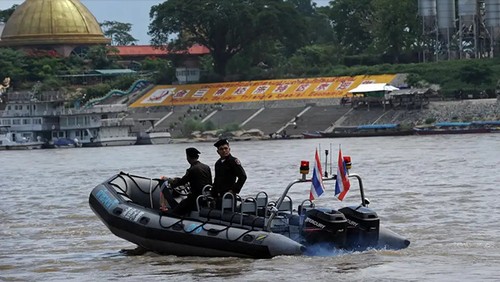 第120次中老缅泰湄公河联合巡逻执法行动启动 - ảnh 1