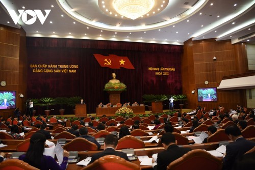 越共第十三届中央委员会第六次全体会议讨论各项重要问题 - ảnh 1