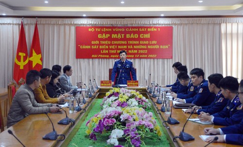 越南海上警察与国际友人交流活动：建设和平、友好、合作与发展的海域 - ảnh 1
