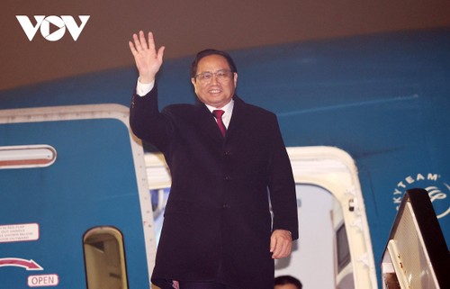 越南政府总理范明政圆满结束对卢森堡、荷兰和比利时的访问 - ảnh 1