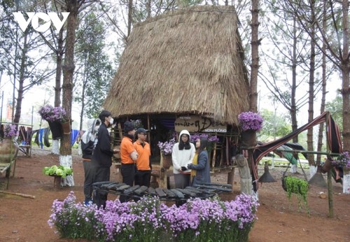 芒丹国家生态旅游区吸引游客体验西原文化 - ảnh 1