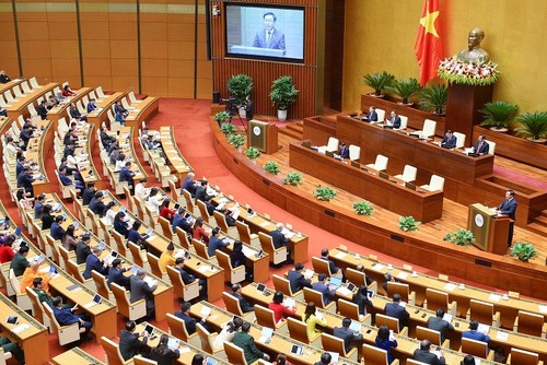 越南第十五届国会第二次特别会议进入最后一个工作日 - ảnh 1