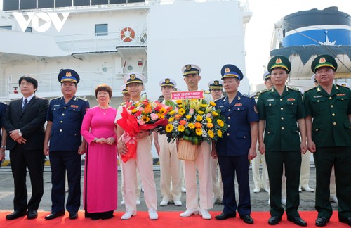 日本海上保安厅巡逻舰友好访问岘港市 - ảnh 1