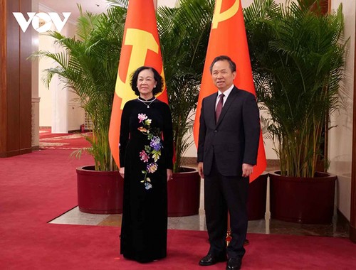 越南共产党代表团访问中国 - ảnh 1