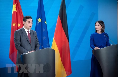 中国强调与德国的合作关系 - ảnh 1