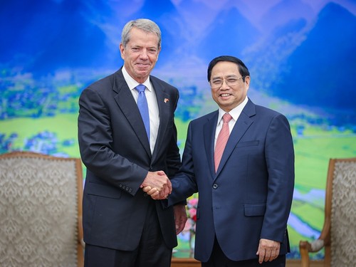 越南政府总理范明政会见美国内布拉斯加州代表团 - ảnh 1