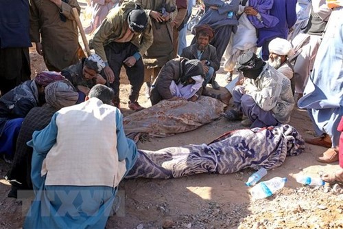 阿富汗地震：受害者大多数是妇女和儿童 - ảnh 1