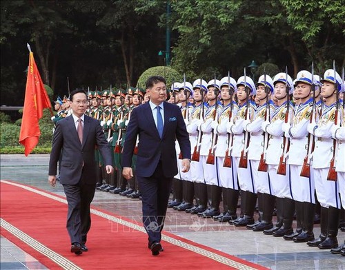 越南-蒙古发表联合声明 - ảnh 1