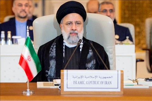 伊朗总统时隔11年访问沙特 出席峰会讨论加沙局势 - ảnh 1