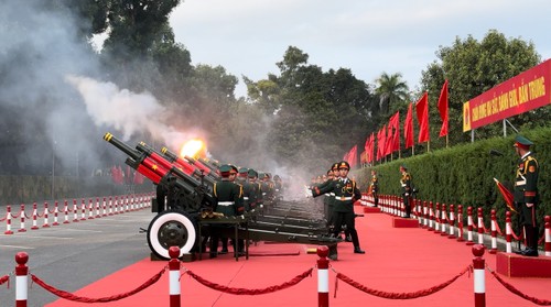 阮富仲总书记主持仪式 ，欢迎中共中央总书记、国家主席习近平访问越南 - ảnh 3
