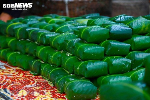 首都河内每天包数千个粽子的小村 - ảnh 14
