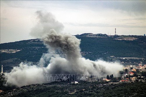 以色列继续空袭黎巴嫩领土 - ảnh 1