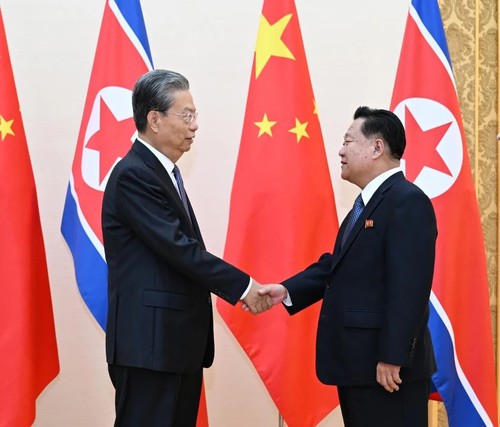 中国和朝鲜就促进双边合作进行讨论 - ảnh 1