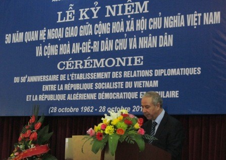 Peringatan ultah ke-50 penggalangan hubungan diplomatik Vietnam – Aljazair - ảnh 1