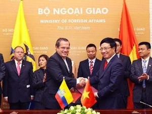 Vietnam dan Ekuador bekerjasama untuk berkembang - ảnh 1