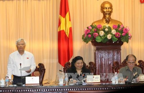 Komite Tetap MN Vietnam membahas RUU tentang menerima pengaduan warga negara - ảnh 1