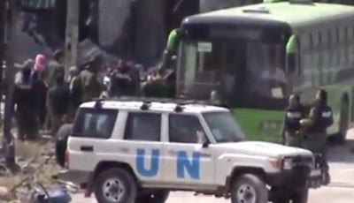Suriah: Pasukan pembangkang mulai meninggalkan pusat kota Homs - ảnh 1