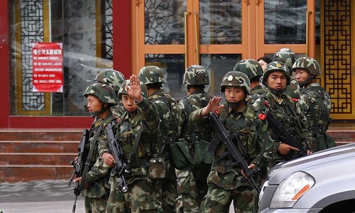 Tiongkok: 37 warga sipil tewas dalam serangan teror di Xinjiang - ảnh 1
