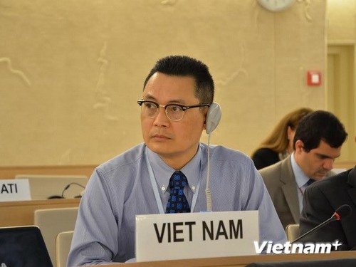 Aktivitas yang aktif dari Vietnam pada sidang Dewan HAM PBB - ảnh 1