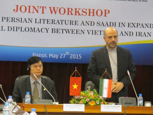 Memperluas diplomasi budaya antara Iran dan Vietnam melalui kesusastraan Persia - ảnh 1