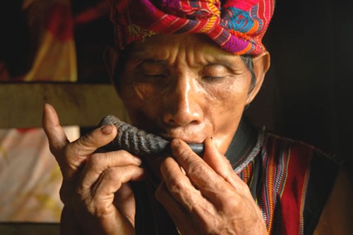 Suara seruling warga etnis minoritas Bru – Van Kieu di tengah-tengah gunung dan hutan Truong Son - ảnh 2