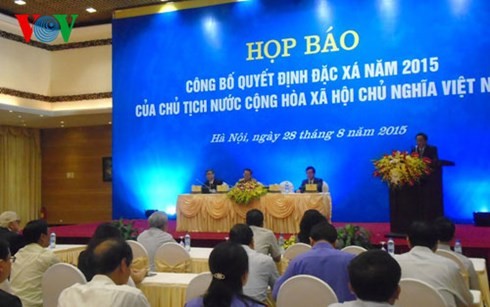 Kira-kira 18.000 nara pidana mendapat remisi pada kesempatan Hari Nasional Vietnam - ảnh 1