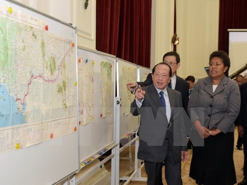 Kamboja mengumumkan secara terbuka peta penetapan garis demarkasi dengan Vietnam - ảnh 1