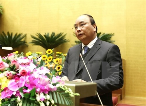 Deputi PM Nguyen Xuan Phuc mengunjungi dan mengucapkan selamat Hari Raya Tet di kota Hai Duong - ảnh 1