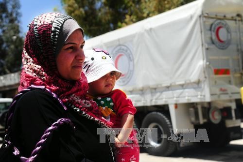 PBB mengadakan “Hari pengungsi dunia” di Suriah - ảnh 1