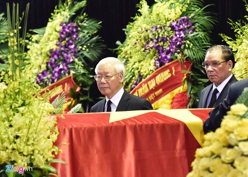 Cérémonie d’hommage au président Trân Dai Quang - ảnh 3